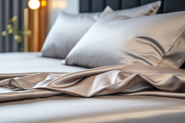 Grey Bamboo Viscose Pillow Cases