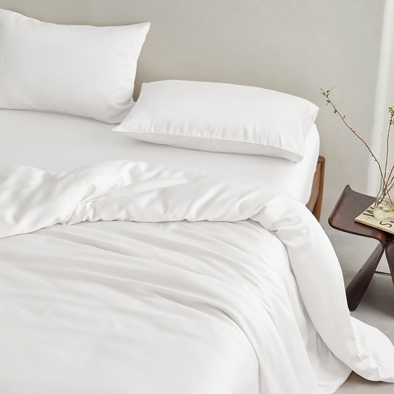 Bedding Sets White King - 100% Organic Bamboo